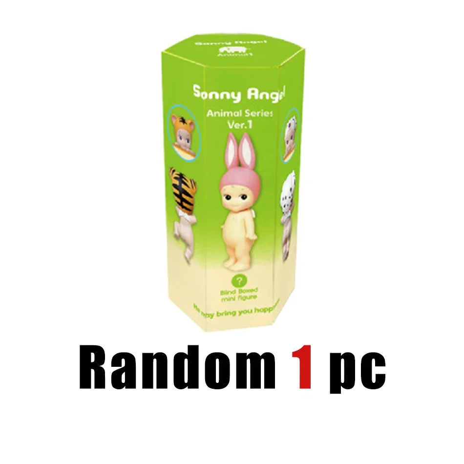 Caja misteriosa de Sonny Angel Hippers, caja ciega, figuras de anime de la serie Standing Down Angel, juguetes, lindos dibujos animados, regalos sorpresa de Navidad
