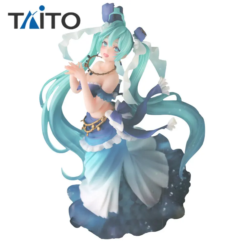 tawomocaloid初音ミク公式本物のフィギュアコレクタブルモデルおもちゃハロウィーン像装飾誕生日プレゼント