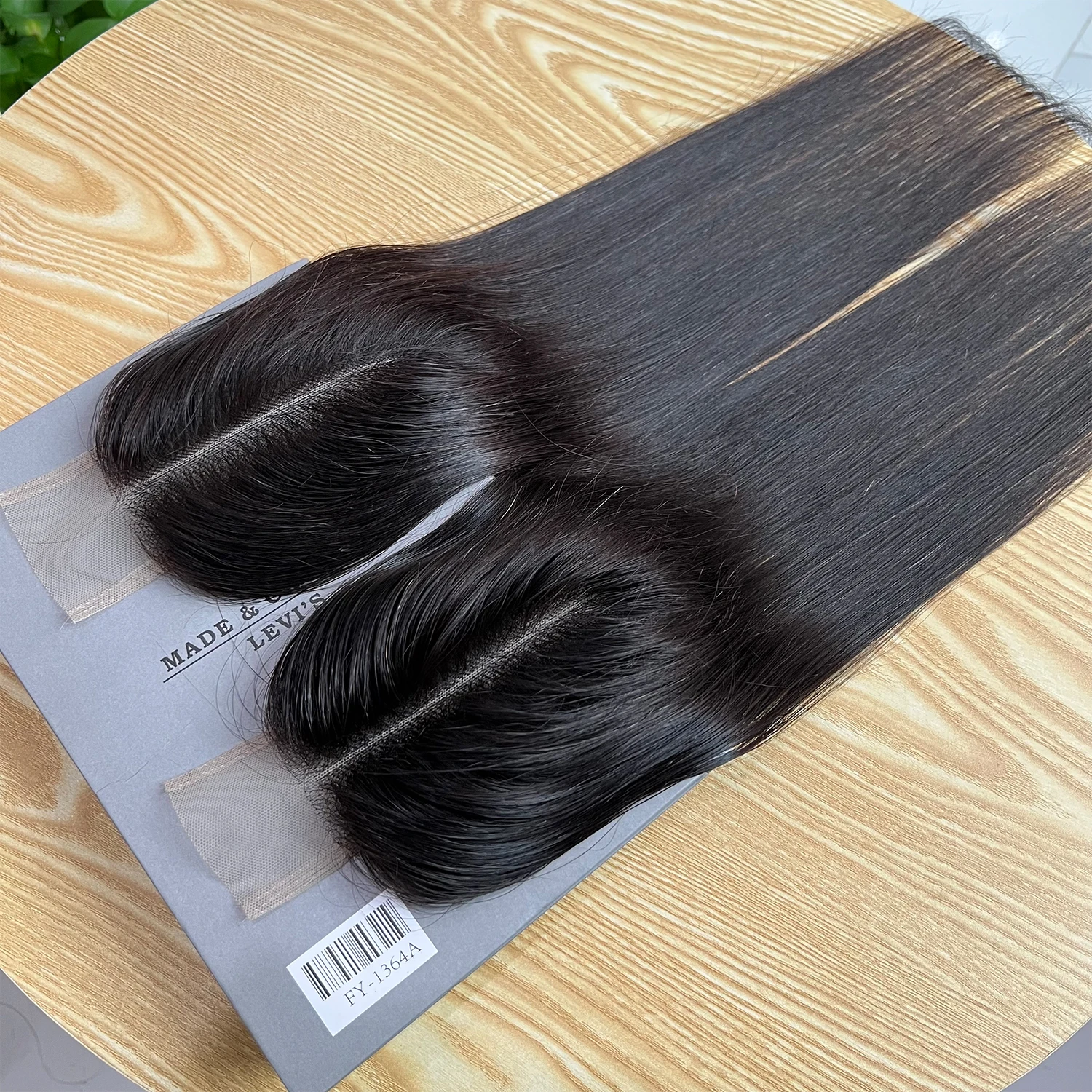 SWANEE 2x6 Lace Closure 12A Vietnamese Hair Straight 100% Human Hair Rtraight Lace Frontal Closure Natural Color Remy
