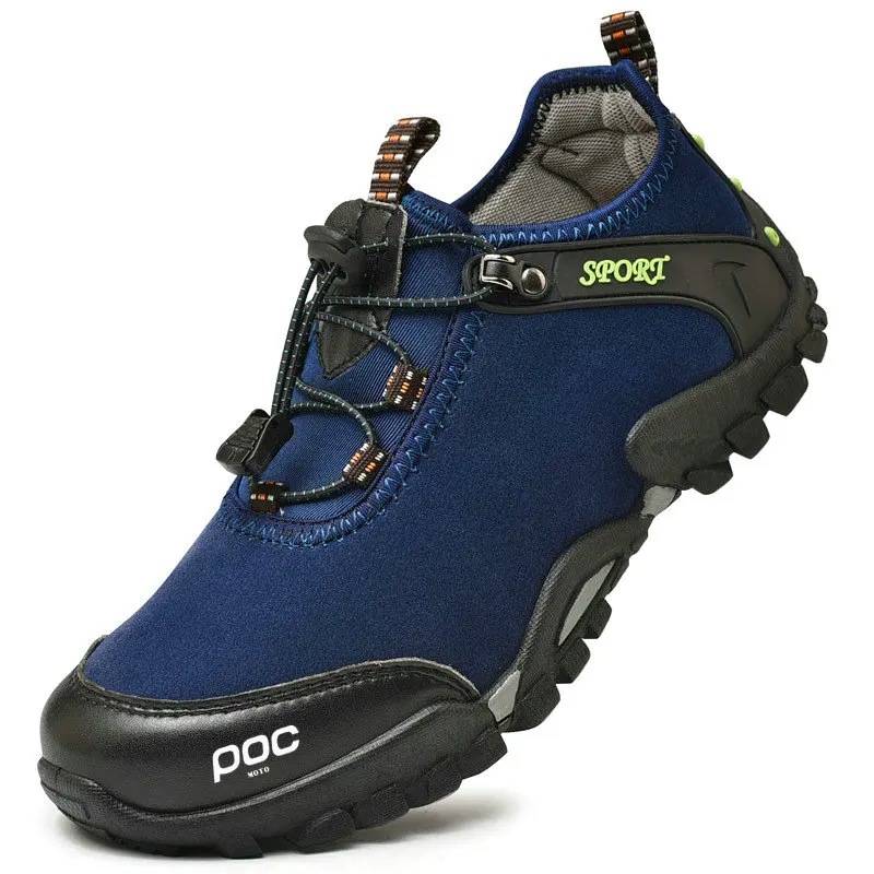 MOTO POC Outdoor Cycling Shoes High-qualit Breathable Men's Casual Sports Non-slip Mountain Biking Shoes Sports Racing Footwear