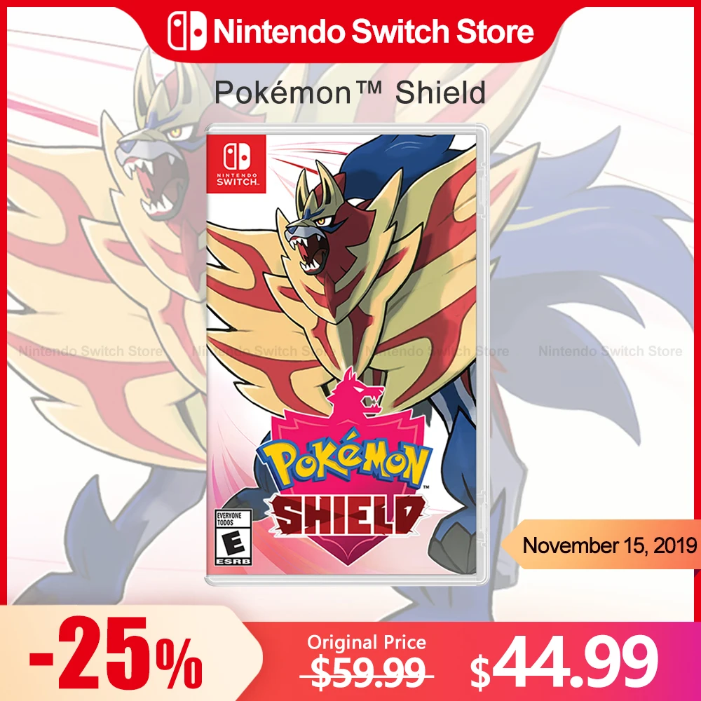 Pokemon Shield Nintendo Switch Offerte Di Gioco 100% Ufficiale Originale Gioco Fisico Card Adventure Rpg Genere Per Switch Oled Lite