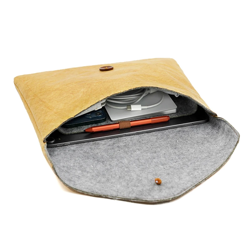 Vintage Envelope Style Paper Tablet Sleeve Pouch Cover