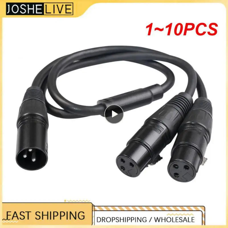 

1~10PCS 1m/2m/ /5m/10m 3-Pin Signal Connection DMX Cable For LED Par Light Moving Head Light Dmx Stage Lighting Accessories