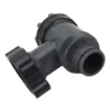 Swimming Pool Plunger Valve 38mm ABS Anti Clogging Efficient On Off Plunger Valves for Replacement 3