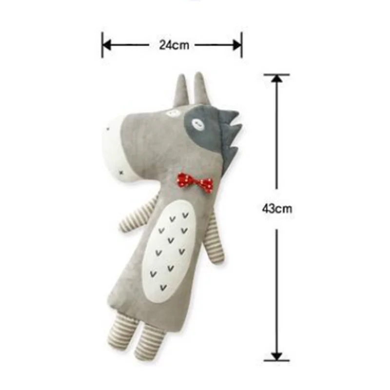 Baby Pillow Baby Carriage Protective Car Neck Pillow Sleeping Car Sleeping Neck Protection Cartoon Animals