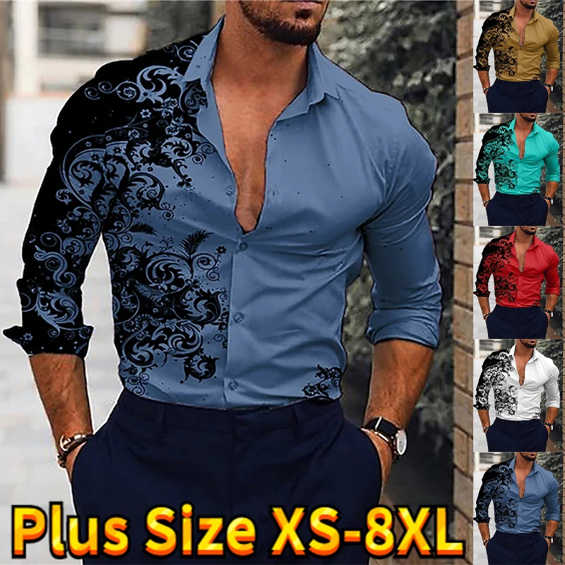 Camisa De Vtir Sólida Con Puños Franc Y Boton Ocultos Clásicos