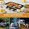 Pukomc Smokeless Indoor Grill Mother's Day, Non-Stick Cooking Removable Plate, Portable Electric Korean BBQ Grill 6