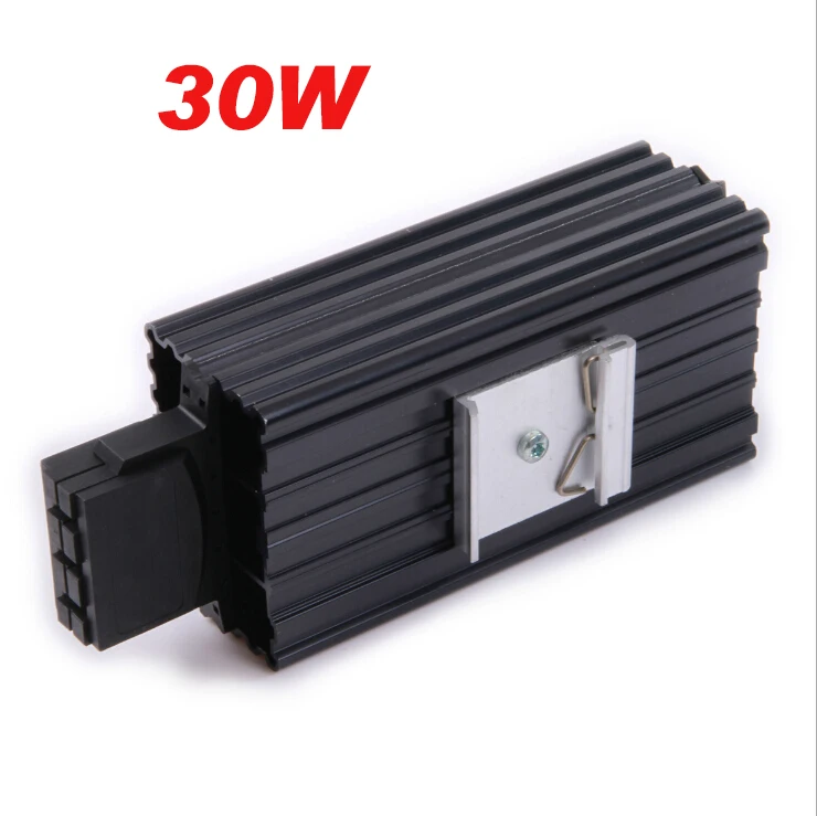 Industrial Cabinet Heater, 35mm Din Rail Type - PTC Semiconductor Fan Heater, 15W to 100W Options
