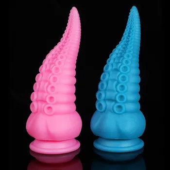Female Octopus Tentacle Artificial Penis Dildo Lesbian Huge Anal Toys Suction Cup Adult Sex Product Dildo Sex Toy For Women 2