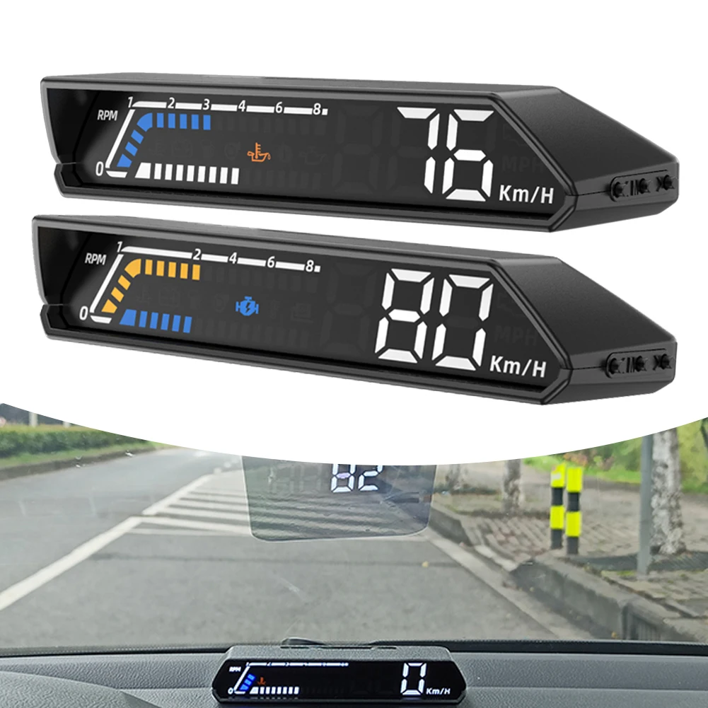 ڵ  ÷  ũ OBD2 HUD   ӵ,  µ ,  溸 ׼