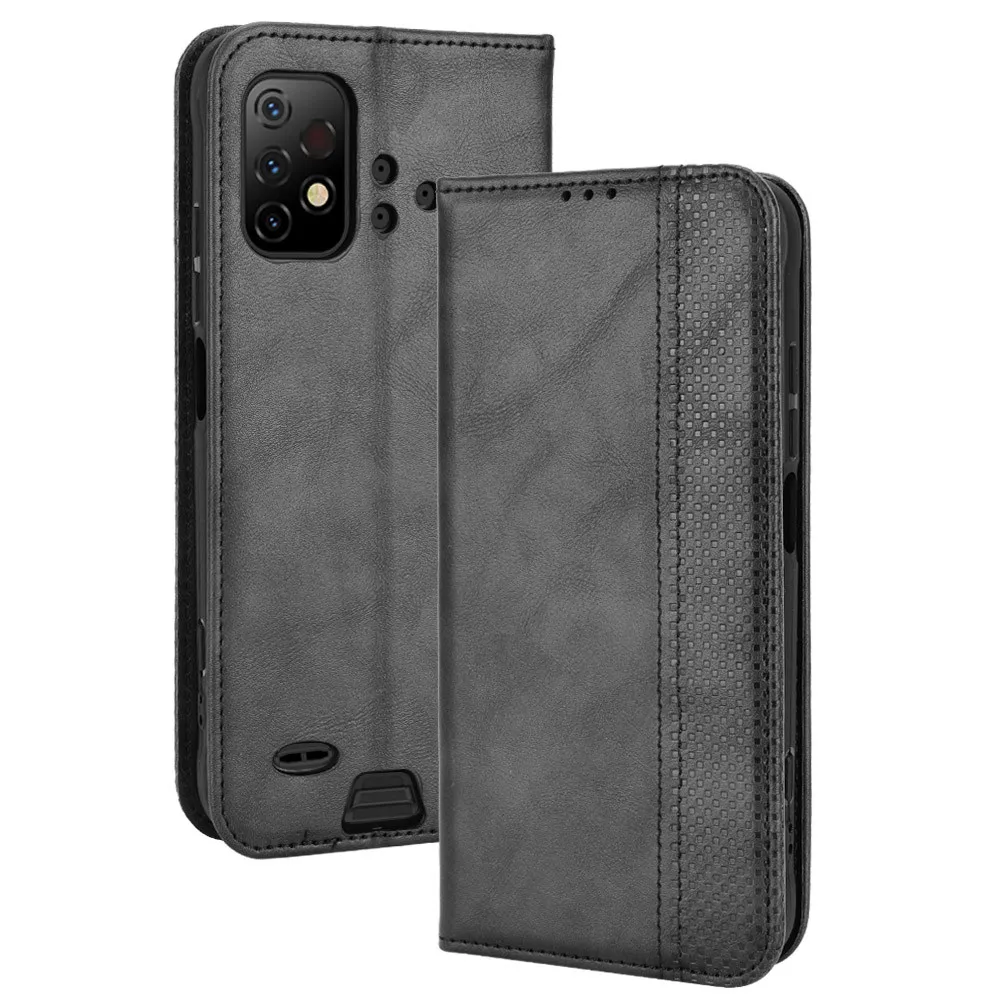 Luxury PU Leather Wallet with Magnetic Adsorption Phone Case and Protective Bags