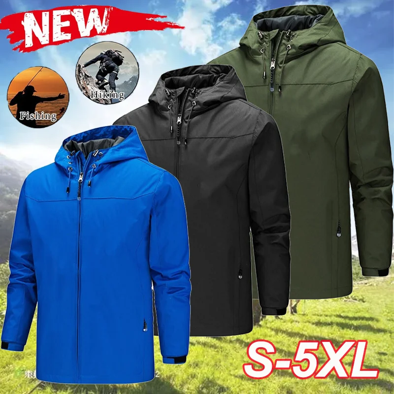 NEW Clothing Fishing Clothing Hooded Spring Coat Fishing Jacket Waterproof Windproof Outdoor Jackets Men Soft Shell Sports men s soft shell hooded jacket windproof rainproof