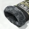 JSJM Tactical Gloves Men Winter Velvet Thickened Warm Gloves Long Finger Touch Screen Anti-Slip Full Finger Gloves Ski Gloves 5