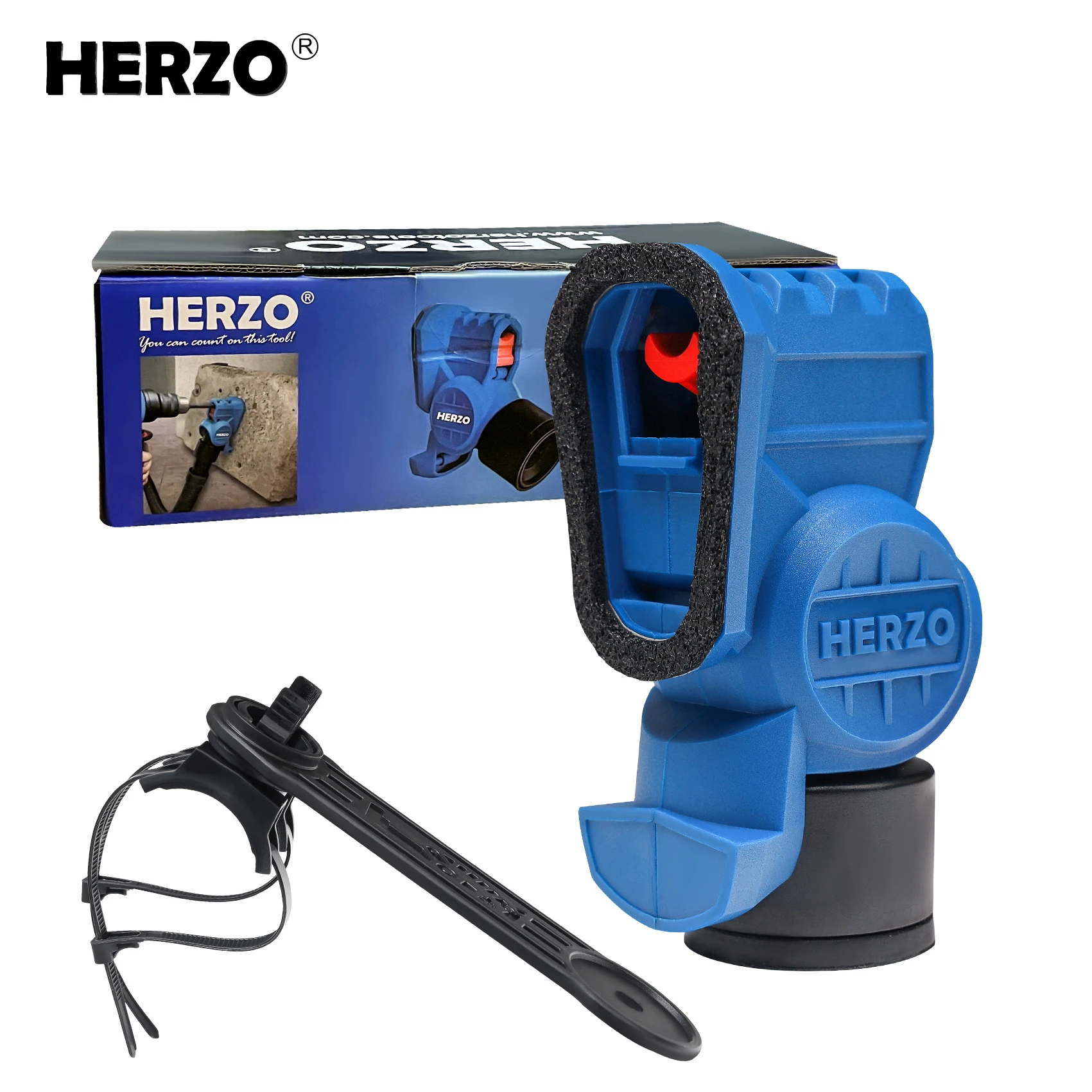 HERZO Universal Drill High Quality Dust Collector With Max 18mm Diameter Drilling HRD10N