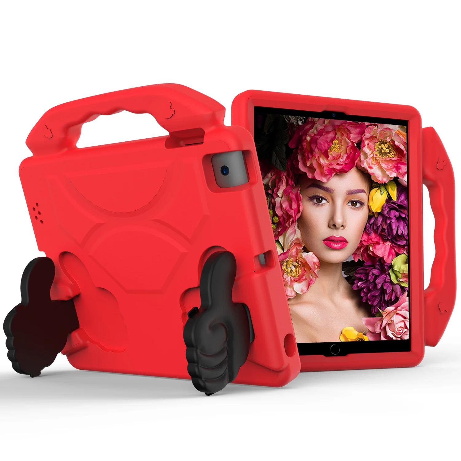 Children's Shockproof EVA Tablet Case with Thumbs Up Stand