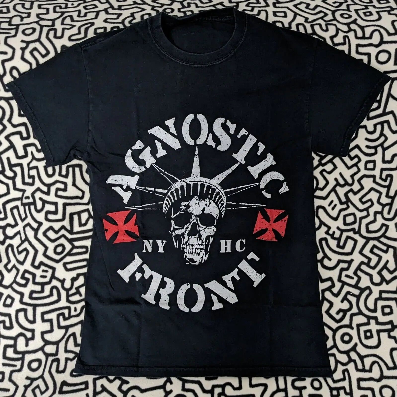 AGNOSTIC FRONT レアTシャツ nyhc HARDCORE バンドT バンドTシャツ 通販 アグノスティックフロント Tシャツ Agnostic