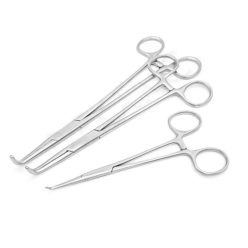 Separation Ligature Forceps Right Angle Hemostatic Forceps Vascular Fine Elbow Holding Tissue Surgical Instruments