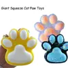 Cat Paw Pinching and Decompressing Toy Giant Squeeze Cat Paw Toys Soft Sticky Stress Relief Relax Toys 5