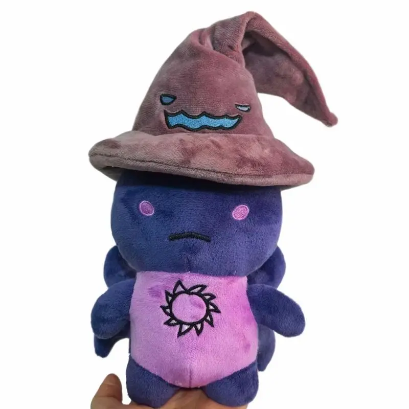 Forsaken Azure Abandoned Monster Plushie com olhos brilhantes Boneca de