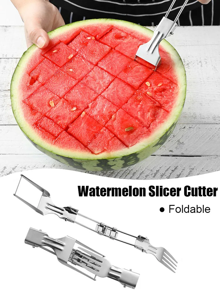 

Watermelon Cutting Stainless Steel Watermelon Meat Picker Watermelon Slicing Tool Eating Watermelon God Tool Stainless Steel