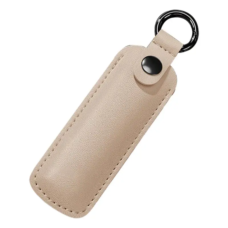 USB Flash Drive Pouch USB Storage Leather Case Protective Cover USB Drive Protection Box With Key Ring For U Disk Flash Drive
