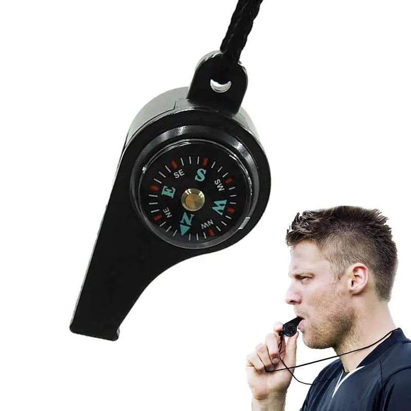 

Outdoor Survival Whistle Compass Hiking Survival Outdoor Multifunctional Tool Loud Survival Whistle Outdoor Survival Equipment