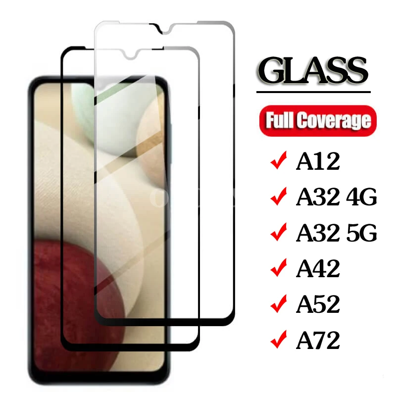 

2 шт., защитный экран для Samsung Galaxy A12 A42 A52 A72 A32