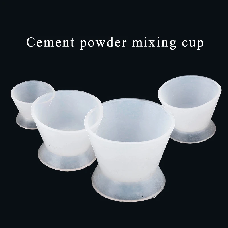 

15Pcs/lot Dental Cement Powder Mixing Cups Silicone Rubber Self-Consolidating Cup