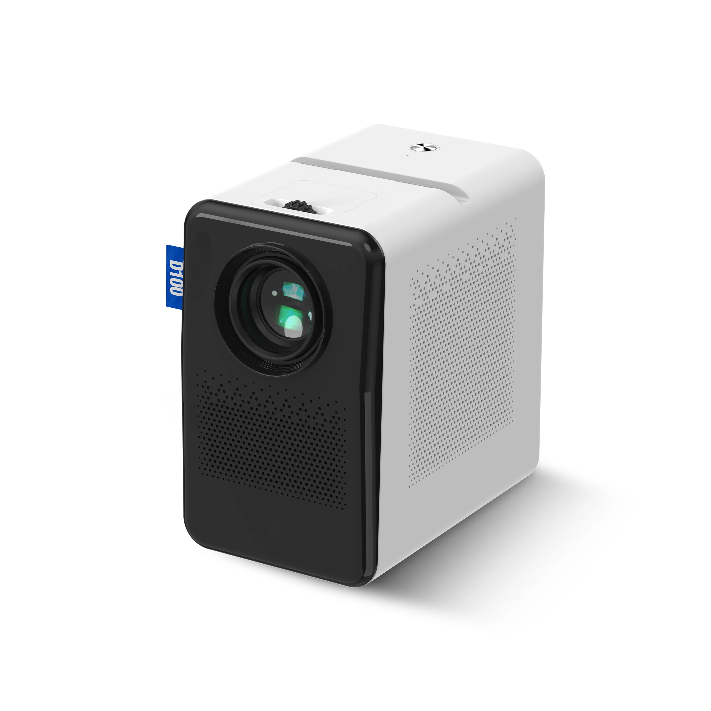 

Newest Vivibright D100 Mini WiFi LED Projector Smartphone Wireless Screen Mirroring Home Cinema Airplay&Miracast 180 ANSI Lumens