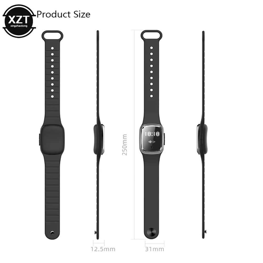 Pulsera ultrasónica de alta tecnología para repeler mosquitos 4