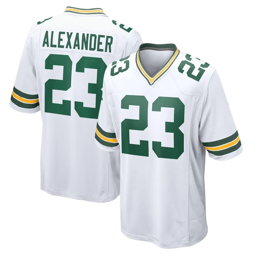 thumbnail image 1 of Camisetas de fútbol bordadas de Green Bay personalizadas para hombres, mujeres y jóvenes. Camisetas de fútbol Love Jacobs Rodgers, 1 of 5