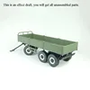 CROSS 1/12 RC T004 Full Trailer Truck KIT 785MM Tractor Car Model 3 Axles Bucket TH10471 3