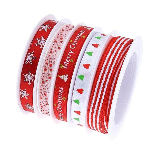 10 Yards Christmas Decoration 2022 Natal Christmas Wrap Snowman Deer Tree  Natale Ribbon Set Festive Decor Thread Gift Ribbon - Party & Holiday Diy  Decorations - AliExpress