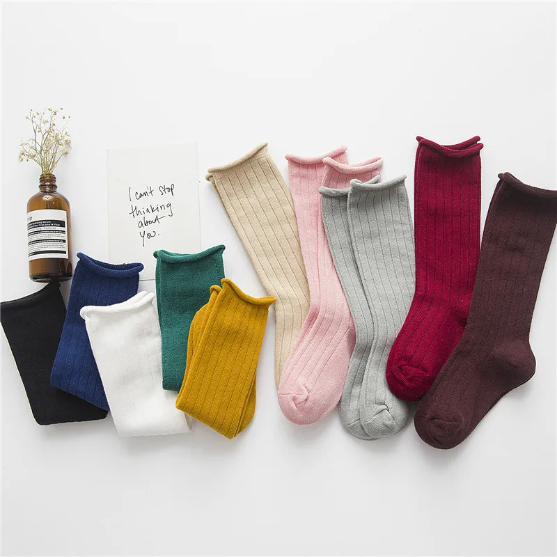 

Мягкие милые детские гольфы, хлопковые сетчатые дышащие мягкие длинные гольфы для маленьких мальчиков и девочек от 1 до 8 лет