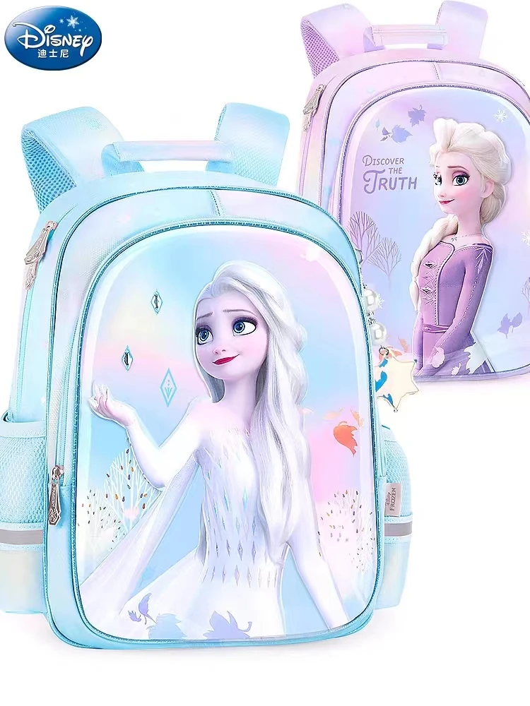 2023-disney-frozen-school-bags-for-girls-elsa-anna-primary-student-shoulder-orthopedic-backpack-grade-1-3-large-capacity-mochila