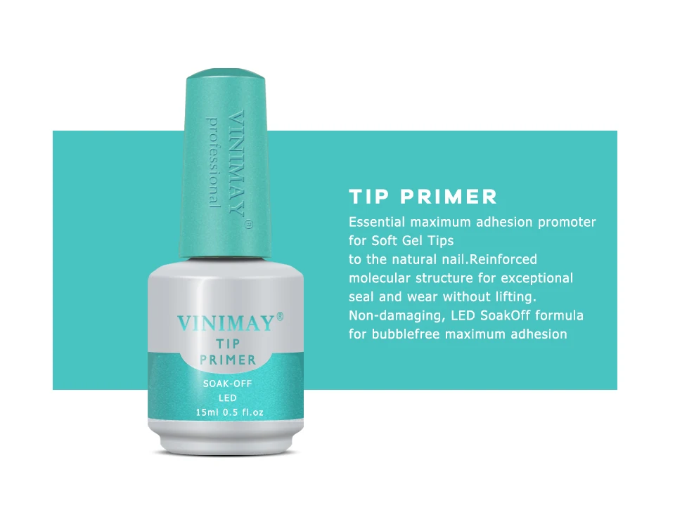 VINIMAY Base & Top Coat Gel Nail Polish