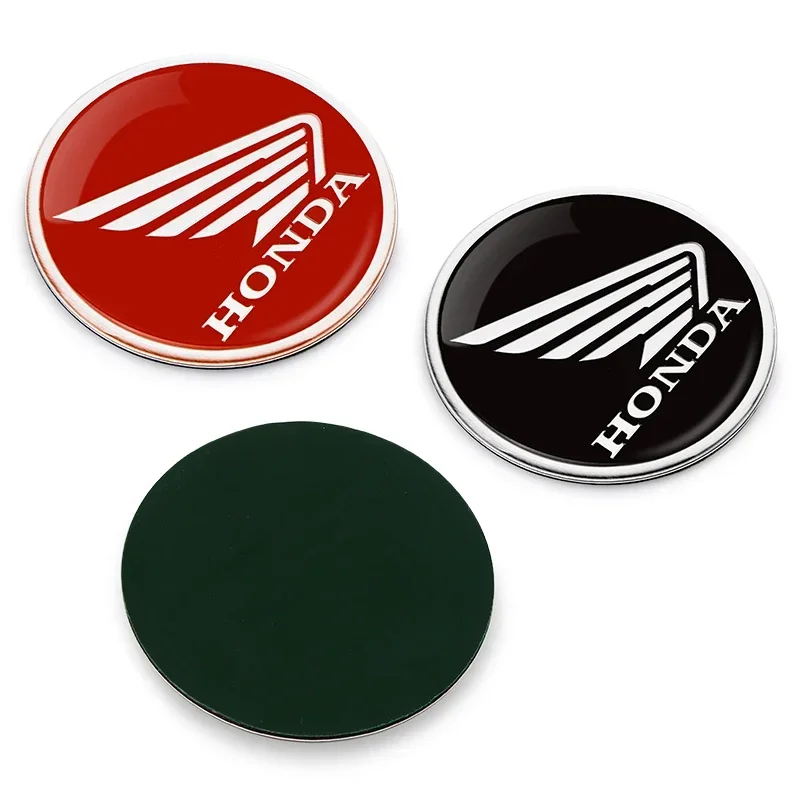 3D Motorcycle Stickers Metal Aluminum Round Decal For Honda Multiple Models motorcycle stickers,motorcycle accessories
