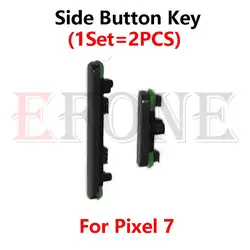 Power and Volume Side Button Key Replacement (Pixel 7 Pro Silver)