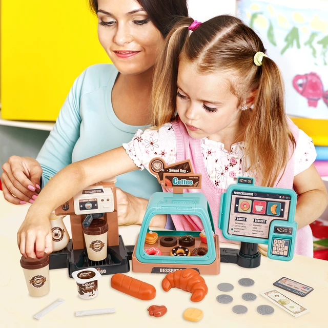 Kids Coffee Machine Toy Set Kitchen Toys  Children Coffee Machine Toy Set  - Kids - Aliexpress