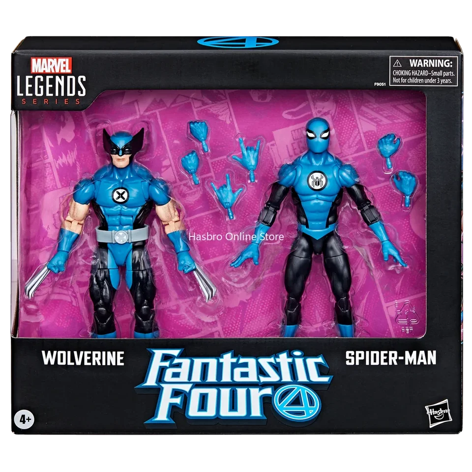 Hasbro Marvel Legends Series, Wolverine and Spider-Man Fantastic