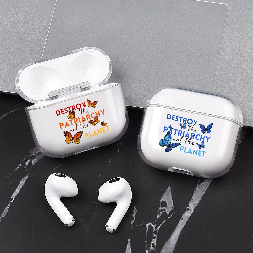Custodie Per Airpod Girasole Pianta Farfalla Carina 3 Per 2 1 Pro Pod Gen Air Pod Pro Cover Fashion Daisy Case Auricolare Box Coque