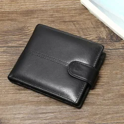 Premium RFID Leather Men's Wallet with Coin Pocket - Designer Edition (NO Name)