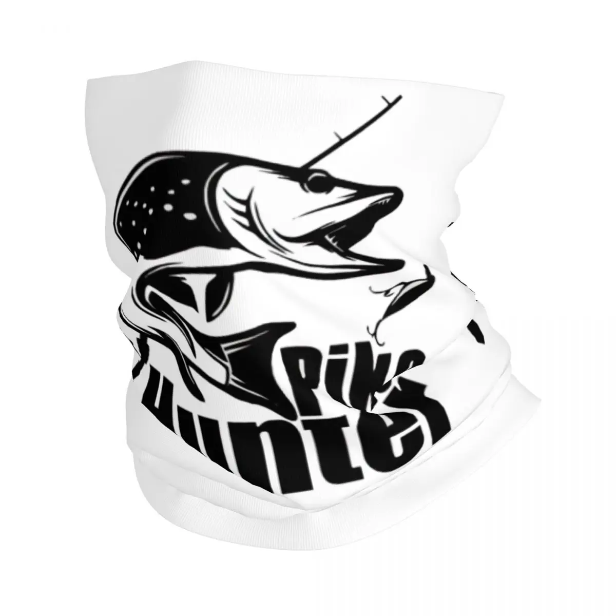 

Hunter Fish Bandana Neck Warmer Women Men Winter Ski Hiking Scarf Gaiter Fishing Fisherman Face Cover