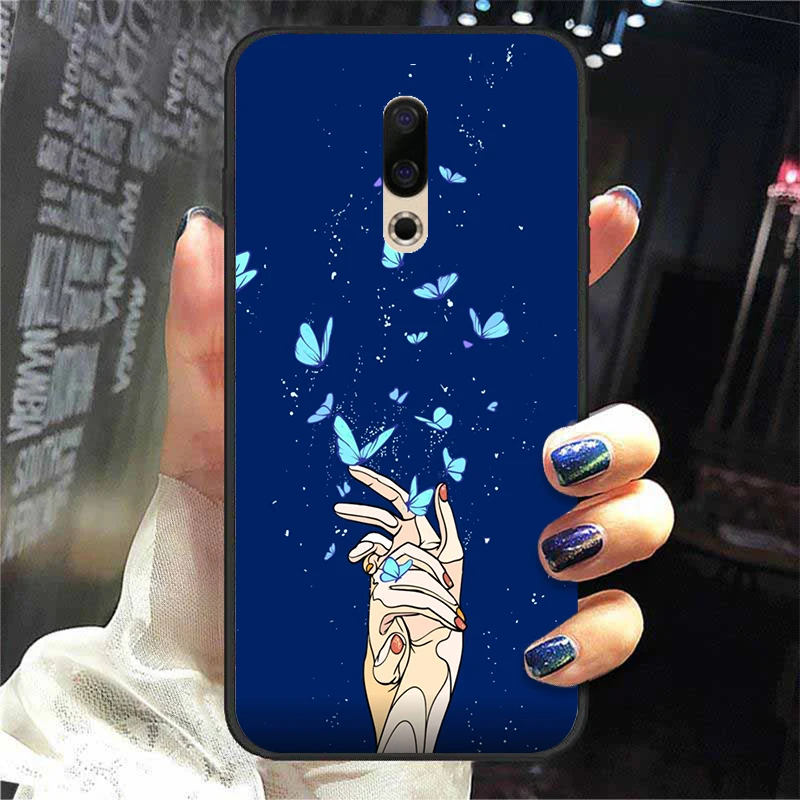 For Meizu 16Xs Case Silicone Cases For Meizu 16 Plus 16X 16Plus Cover Soft TPU Back Covers Bumpers Luxury Fashion cases for meizu back Cases For Meizu