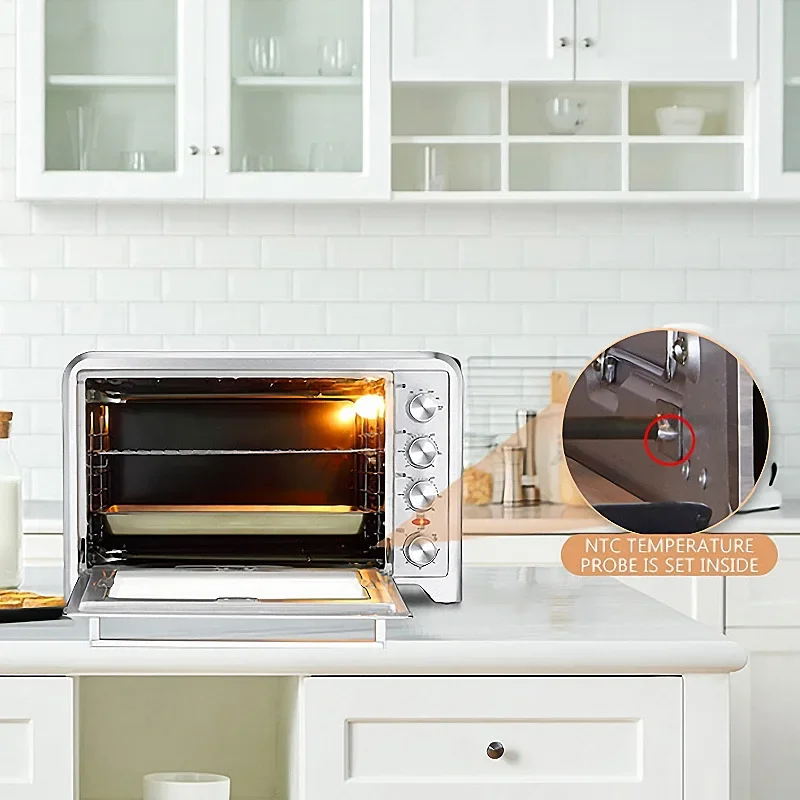 Household Electric Oven 75L Baking Oven Toaster Pizza Bakery Machine Multifunction Household Pizza Oven Baker For Home HBD-7002 4