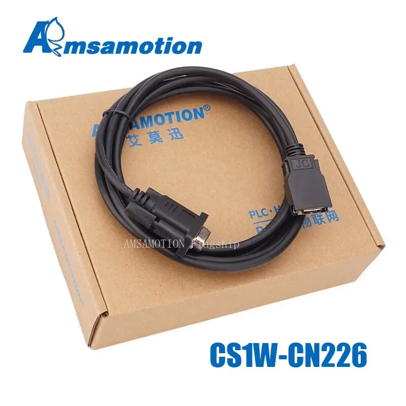 

CS1W-CN226 Serials Programming Cable RS232 Port Suitable for Omron CS CJ CQM1H CPM2C Series PLC Serial Interface
