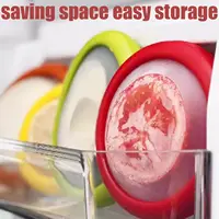 Avocado Storage Organizer, Silicone Fruit Storage Box, Fruit and Vegetable Antioxidant Storage Box, Reusable Avocado Storage 2