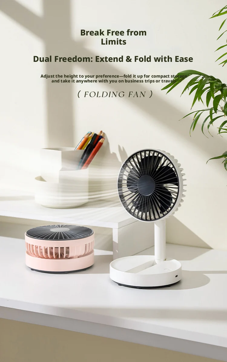 Portable Foldable Usb Desktop Fan For Dormitory And Office_voghion.com