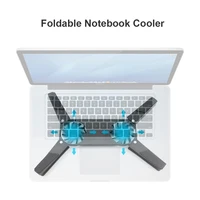 Foldable Cooling Pad Laptop Cooler with Double Fans Laptop Stand USB Powered for 7-15 inch Notebook PC LCD Display Cooler Holder - Image 3
