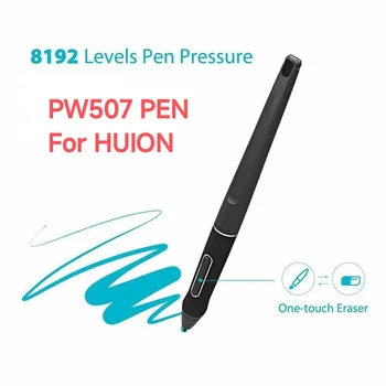 PW507 Stylus Digital Pen 8192 For HUION Digital Graphics Tablets Kamvas Pro 12/Pro 13/Pro 16/16/20 with Two Express Keys